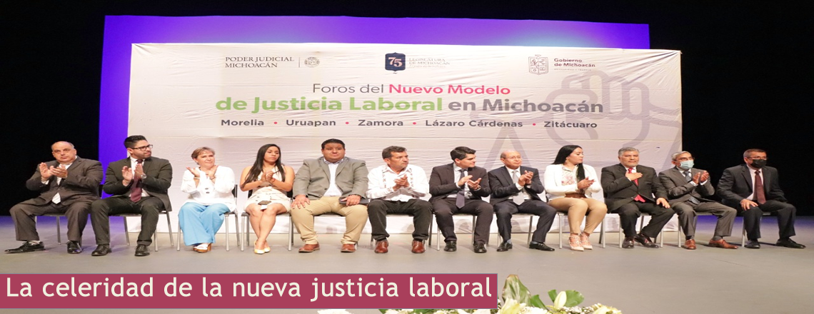 La celeridad de la nueva justicia laboral